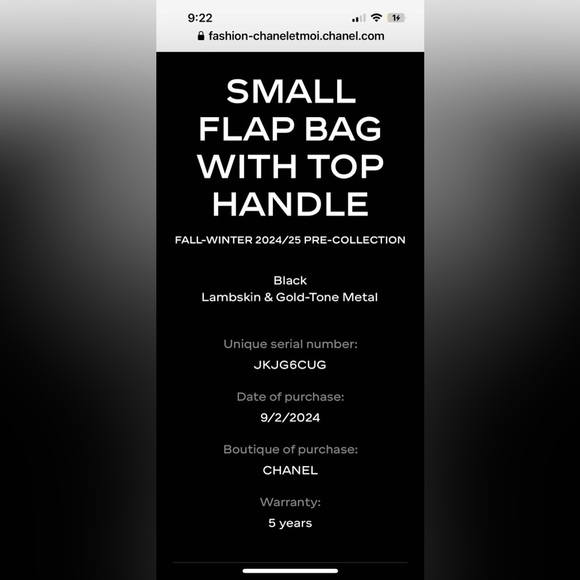 ❗️SOLD❗️Chanel Small Flap Top Handle - New Release 24/25 GIFTABLE - Picture 11 of 17